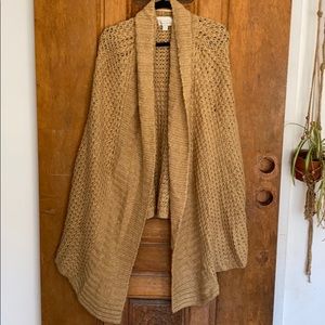 Hinge knit shrug vest XS Small